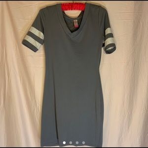 Grey Quarter Sleeved Dress